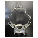 Victorian S. Hall & Miller Silver Plate Stand