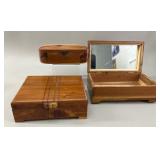 Mid-Century Lane & Artisan Aromatic Cedar Boxes