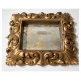 19thC French Rococo Plaster Mirror-Serge Roche