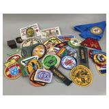 Large Mixed lot of 1970s-80s Boy Scout Patches