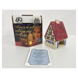 Leyk German Ceramic Spitzgiebelhaus Candle House
