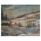Rural Quebec Landscape-Harold Lloyd Lyon