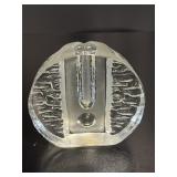 1970s Walther Glass Germany MCM Solifleur Vase