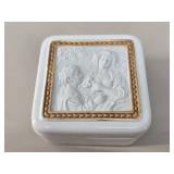 Jean-Pierre Limoges Porcelain Bisque Trinket Box