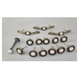 Provincial Ceramic & Brass Hardware