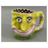 Signed Judie Bomberger Whimsical Character Mug