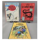 1980's TinTin BD Comic books