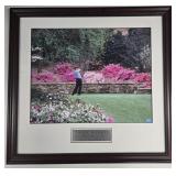 Tiger Woods 2002 Masters Champion Framed Photo