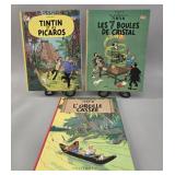 1980's TinTin BD Comic books