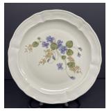 Limoges Plate with flowers, Arnauld de Brissac