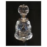Faceted Crystal Perfume Bottle & Stopper