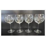 Mikasa 'Cheers' Balloon Wine Glasses, Set of 4