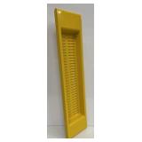 Vtg 1970s Space Age Yellow Plastic Bathtub Caddy