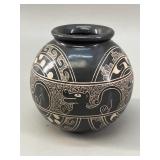 Guaitil Costa Rica Chorotega Blackware Jar - Jose