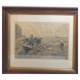 Herring Net-Winslow Homer-Photogravure 1893