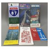 Mid-Century New York Travel Map & Guide Collection