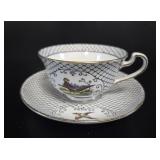 Grimwades Atlas China Game Bird Teacup & Saucer