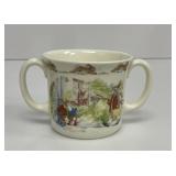 Royal Doulton Bunnykins 2 Handles cup in the