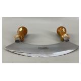 Vintage Ausonia Mezzaluna Rocking Knife