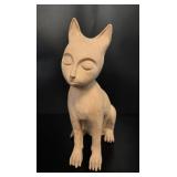 Mid-Century Modern Terracotta Cat