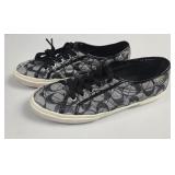Coach 'Kalyn' Black Signature Jacquard Sneakers