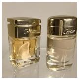2 Cartier Miniature Eau de Parfum Bottles 6 ml