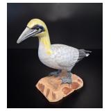 Angawa Art Studio Carved Northern Gannet Bird
