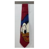 Vtg Disney Mickey & Co. Italy Donald Duck Tie