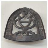 Antique Ferrosteel Cleveland Cast Iron Trivet