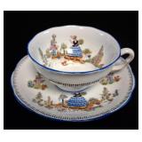 Royal Albert 'Dainty Dinah' Teacup & Saucer