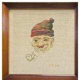 Desrosiers Needle Painting 'Le joyeux canadien'