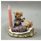 Vintage Goebel Hummel Lullaby Angel Candleholder