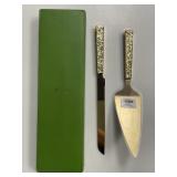 Vtg Kate Spade NY Lenox Cake Server and Knife