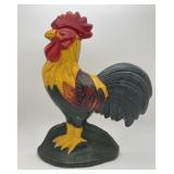 Hubley Cast Iron Rooster Doorstop