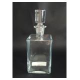 Krosno Polish Crystal Square Whiskey Decanter