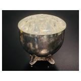 Wm. A. Rogers Silver Plate Footed Rose Bowl