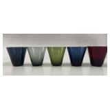 5 1960s Kaj Franck Nuutajarvi 'Kartio' Glasses Set