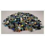 Vintage Akro Agate, Vitro & Assorted Glass Marbles