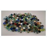Marble King & Akro Agate Glass Marbles Lot