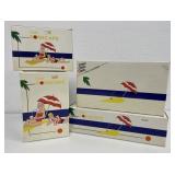 Vintage Casa Sonscape Beach Acrylic Drinkware Set