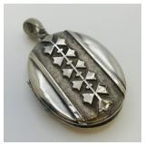 Large Antique Sterling Silver? Locket
