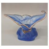 italian Art Glass Centerpiece Bowl vtg