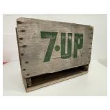 Vintage Seven-Up Montreal Wooden Soda Crate