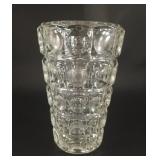 MCM Frantisek Peceny Glass Vase Hermanova Hut 1963