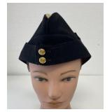 WWII RCASC Field Service Wedge Cap - Wm. Scully