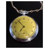 1930s Lanco Swiss Art Deco Pocket Watch