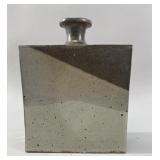 Kathryn Crosby Studio Pottery Slab Bottle Vase