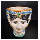 Branciforti Caltagirone Sicilian Majolica Moor