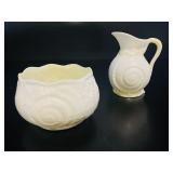 VTG Belleek Irish Parian China Neptune Set