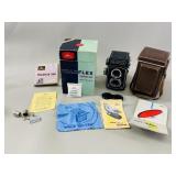 VTG Walzflex 500 TLR Camera Set with Box & Extras